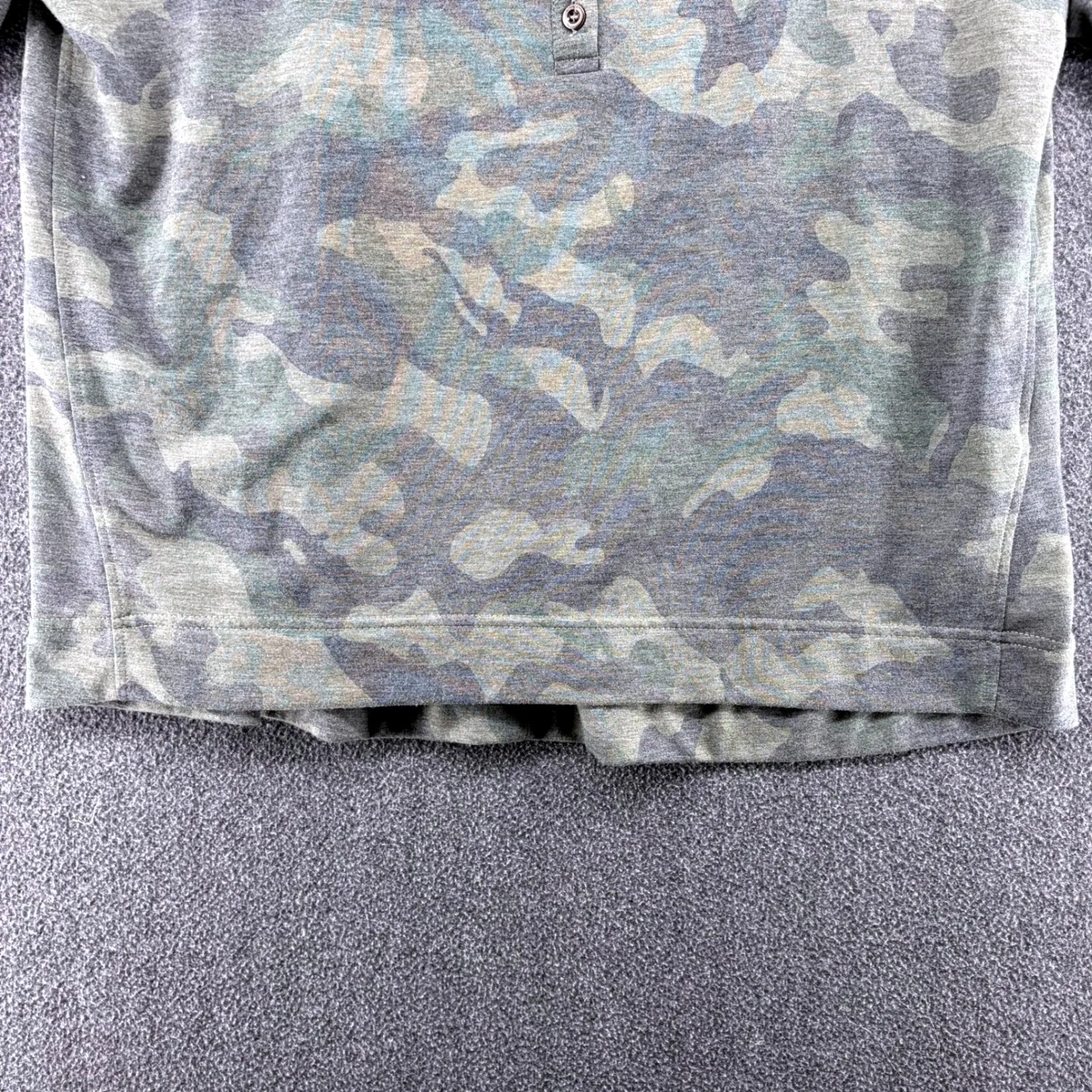 Jane and Delancey Camouflage Henley T Shirt Women's Large Soft Camo Casual - Image 3