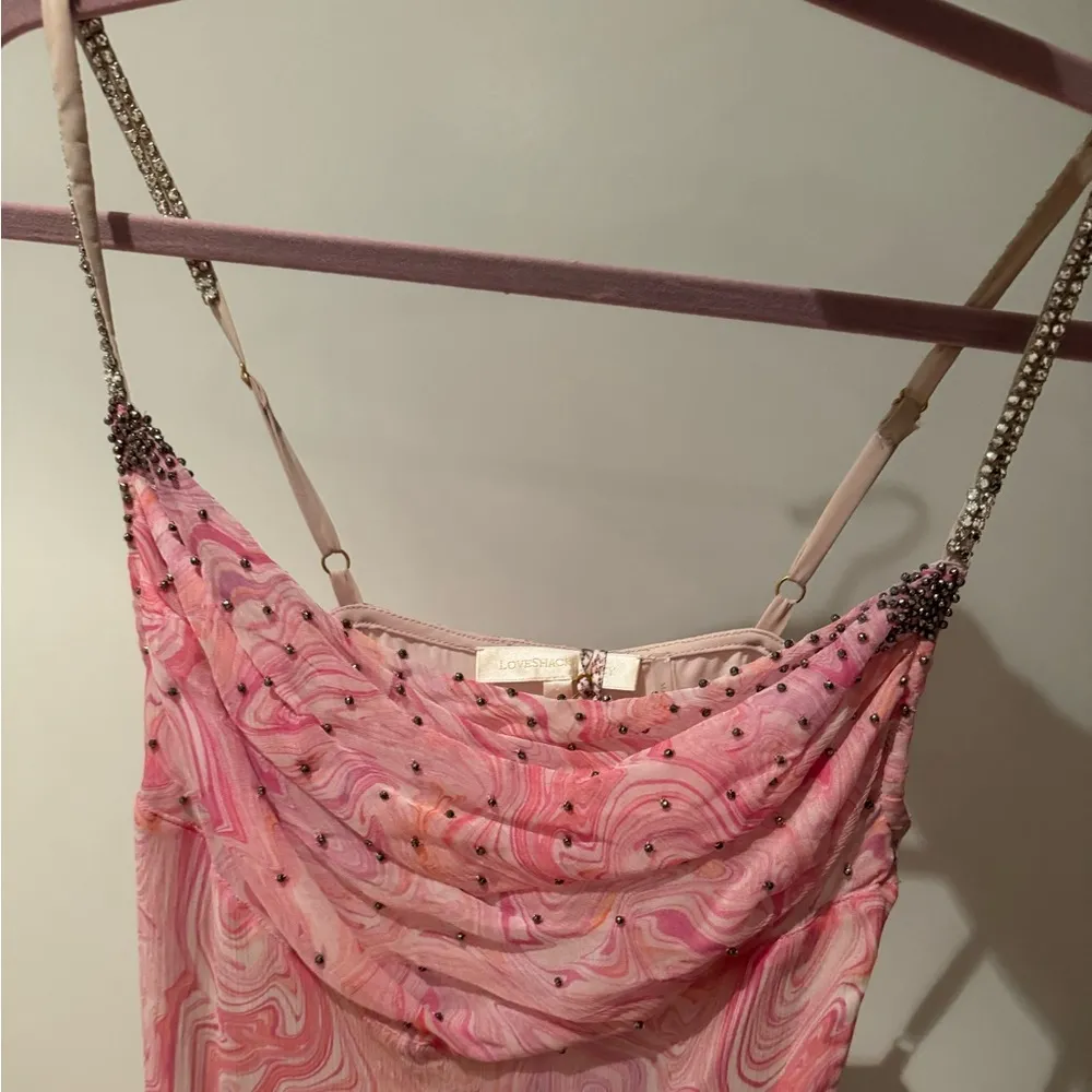 LoveShackFancy Pink Maxi Dress - Image 3