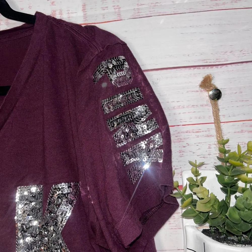 VS PINK Sequin Logo V - Image 3