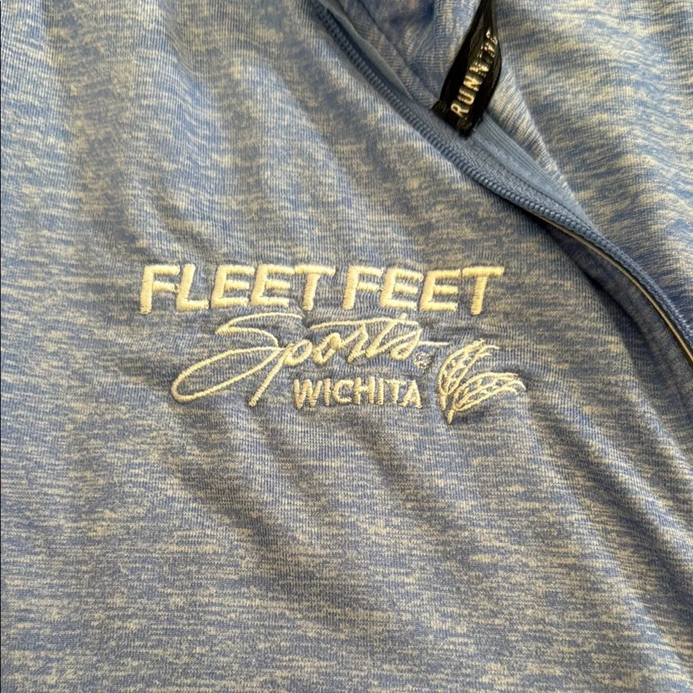 Nike Dri-Fit Blue Women's Jacket - Image 6