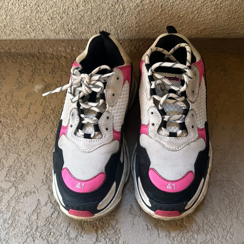 Balenciaga Triple S Pink/Black/White - Image 2