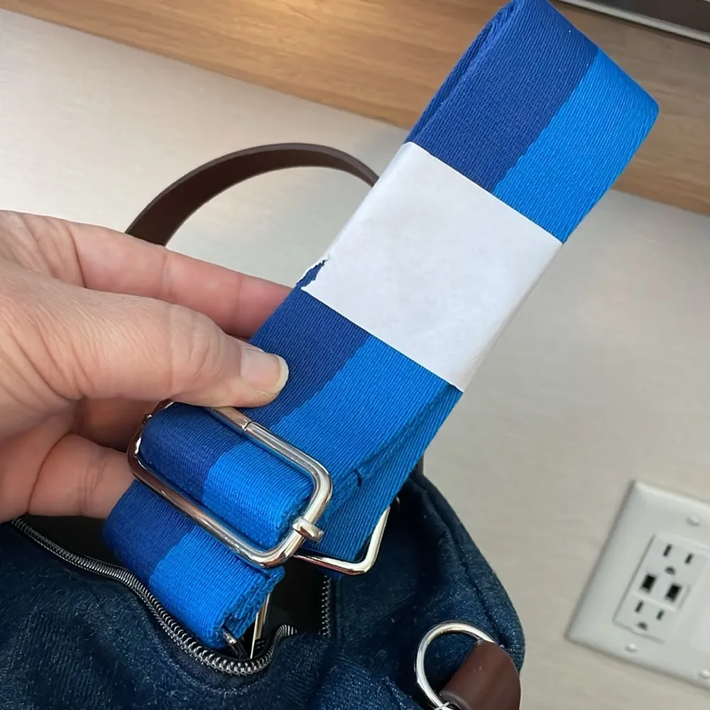 Brighton Wild at Heart Denim Messenger Bag NWT - Image 12