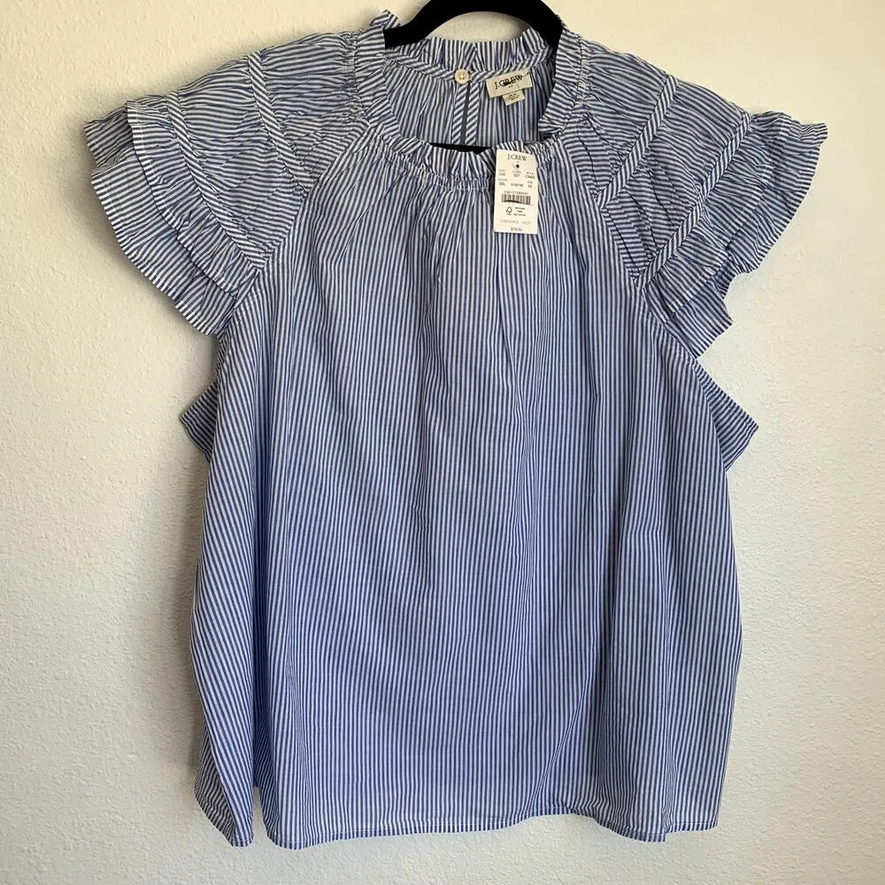 NWT J. Crew Factory Striped Flutter - Image 2