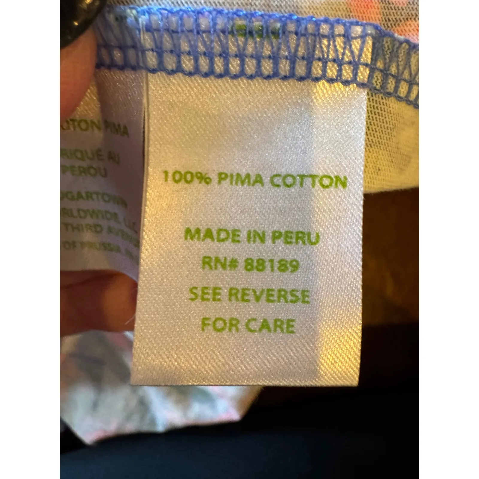 Lilly Pulitzer Bay Dress Women Large Blue Pink No Prob Llama Cutout‎ Back Boho - Image 10