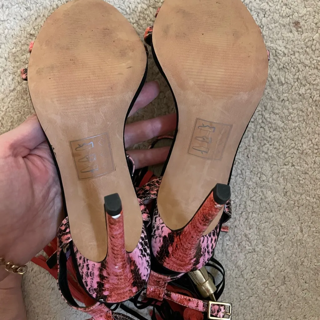 Asos snake print tassel hills - Image 9