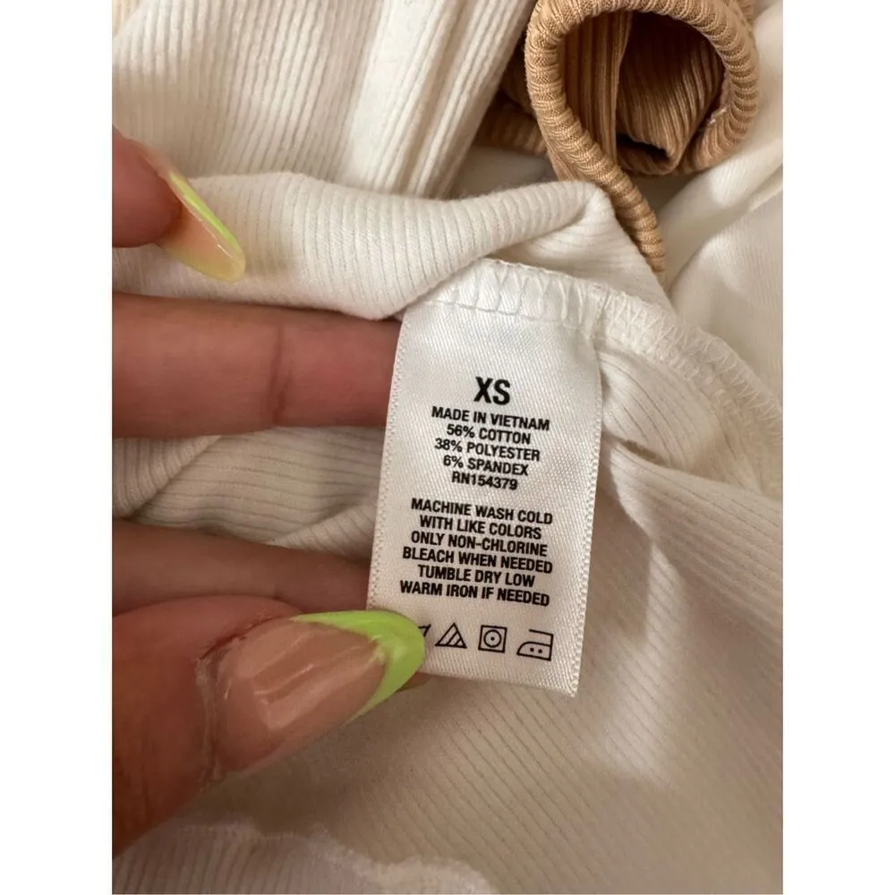 THE OG TEE COLLECTION shrunken white top size XS - Image 6