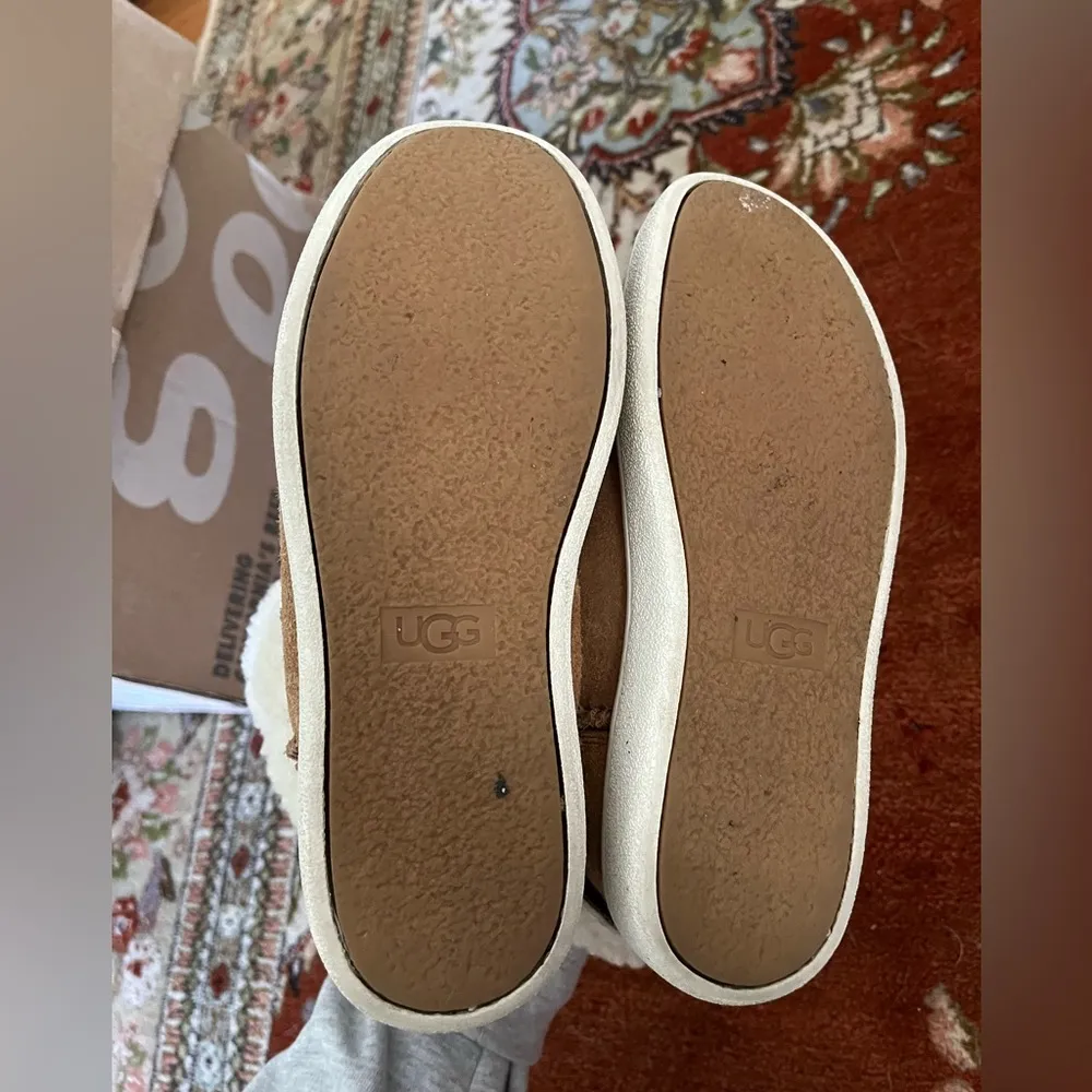 Fold over brown  boots - Image 9