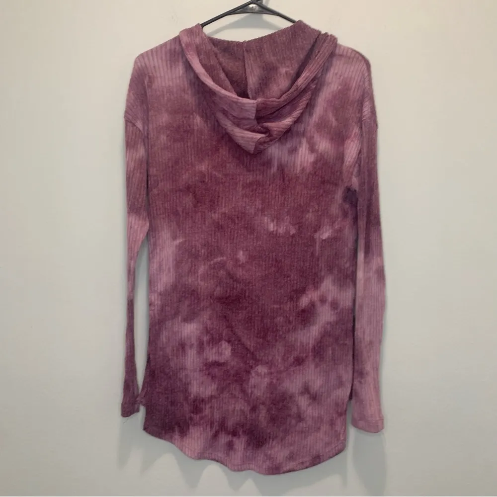Rue21 Purple Tie Dye Long Sweater Size XS - Image 2
