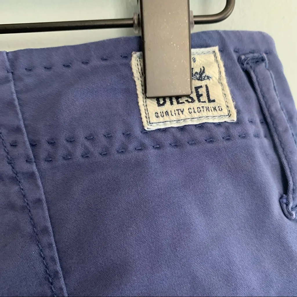 Diesel Straight Leg Cotton Pants size 27 - Image 5