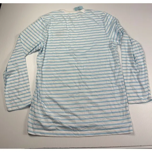 Pusheen Striped Long Sleeve Tee Shirt Sailor Cat Graphic Top‎ M/M - Image 6