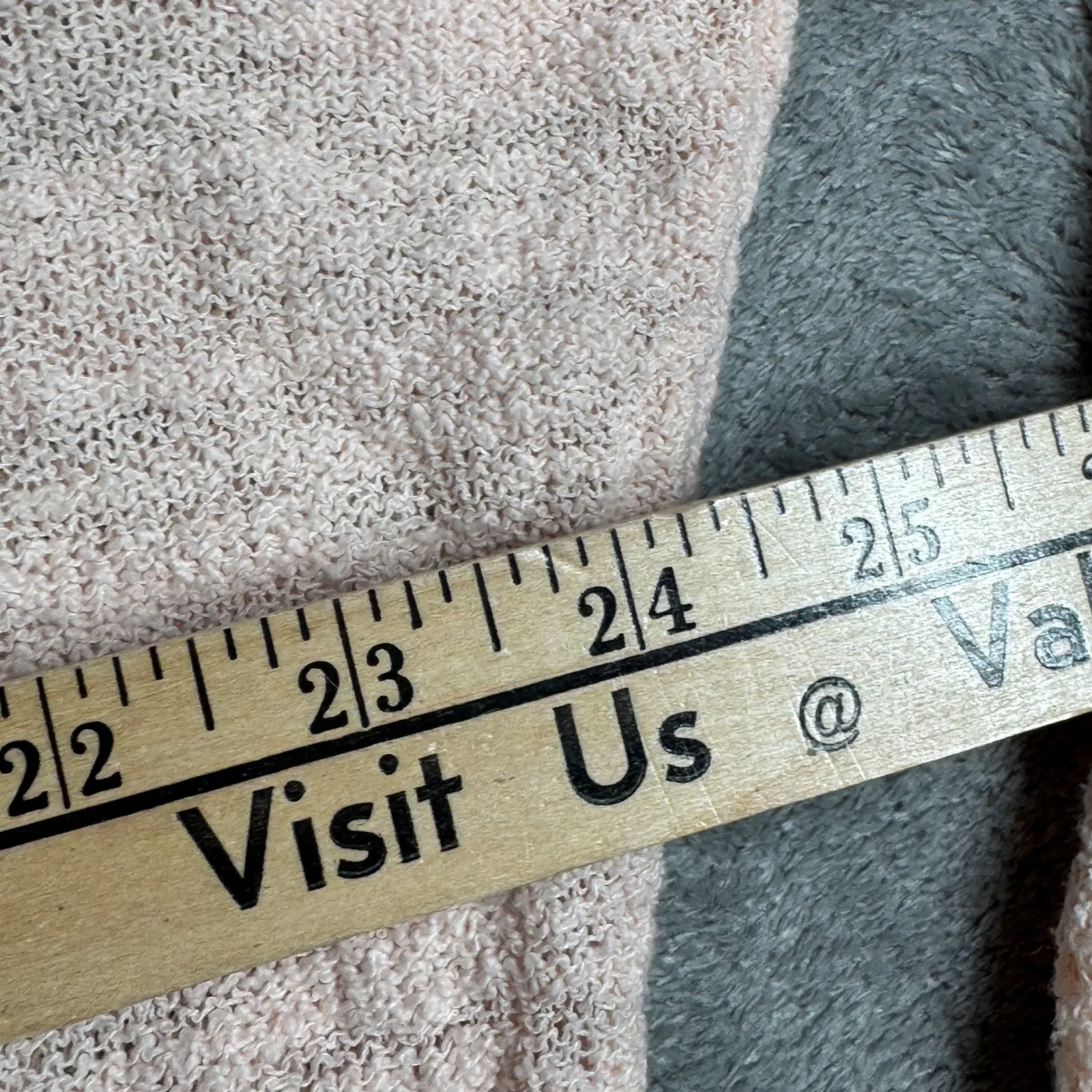 Lou & Grey Pink Open Knit‎ Sweater Women S Crew Neck Open Knit Pullover Coastal - Image 9