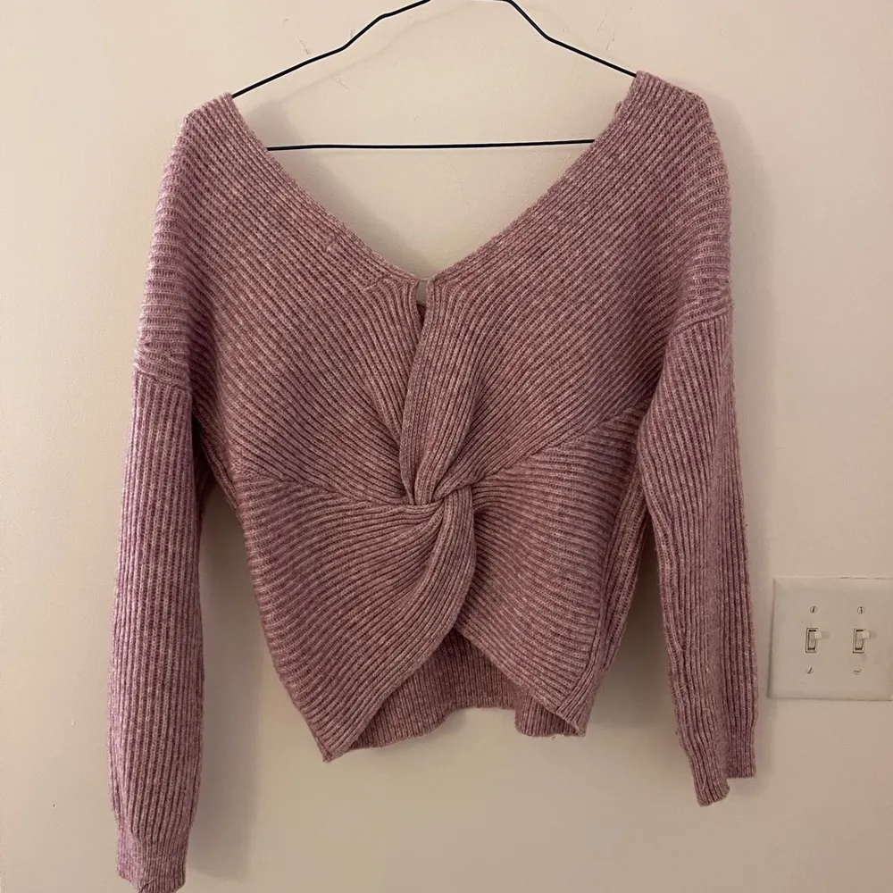Anthropologie brand “angel of the north” pink sweater - Image 5