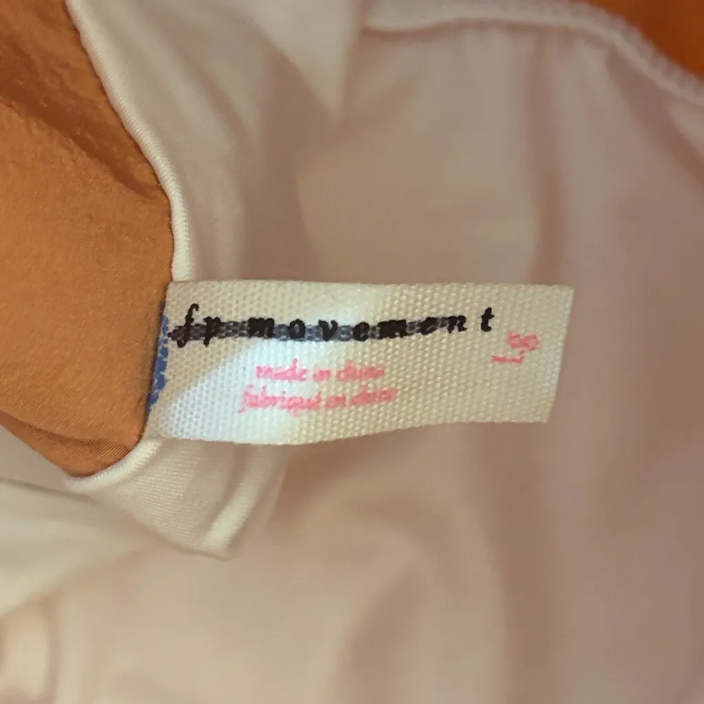 FP Movement Size Large Free People The Way Home Burnt Apricot High Waisted Short - Image 6