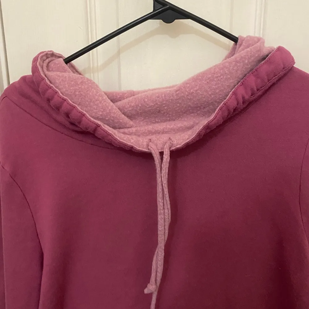 Pajamagram Super Soft Cowlneck Fleece Pajama/Loungewear Set Pink - Image 6