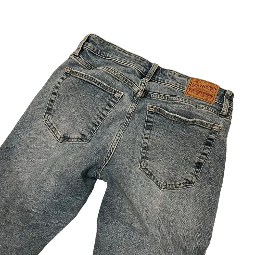 Lucky Brand Sienna Slim Boyfriend Distressed Jeans, Sz 2/26 - Image 9