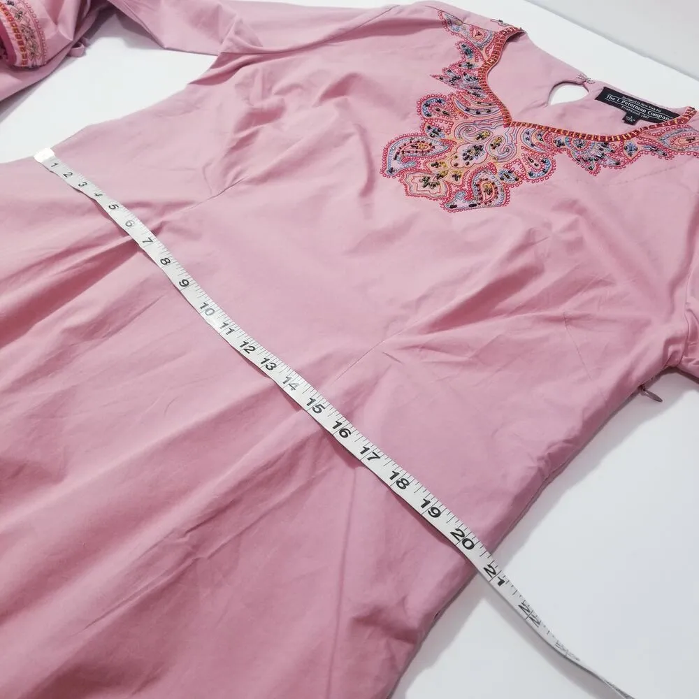 J. Peterman Epiphany Kaftan Tunic and Pants Co - Image 6