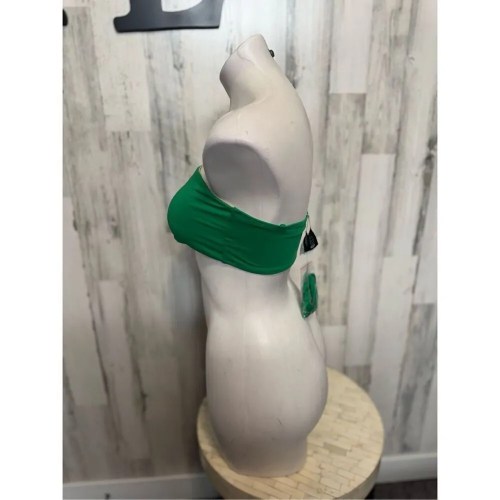 Cotton on Body swimsuit top Green Size XL - Image 5