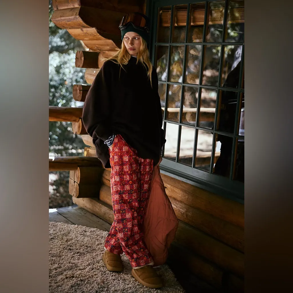 NWT Free People Movement Game Day Printed Pants - Image 2