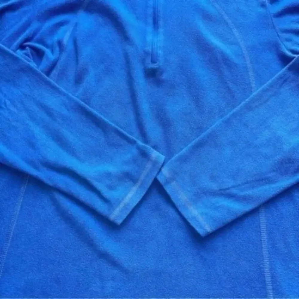 Columbia Women's Blue 1/4 Zip Pullover Sweater - Image 3