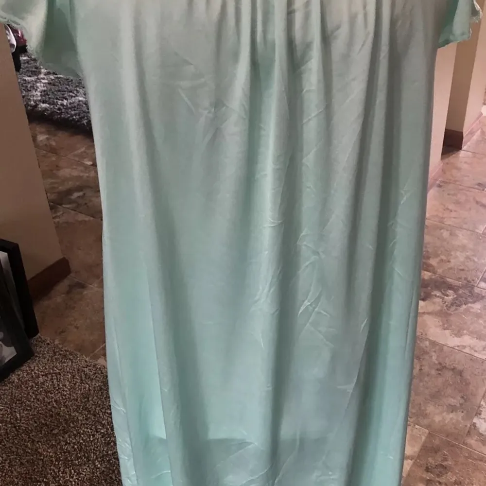 Vanity Fair Flower Lace Nightie Petite Rose Size Small Vintage Nightgown - Image 5