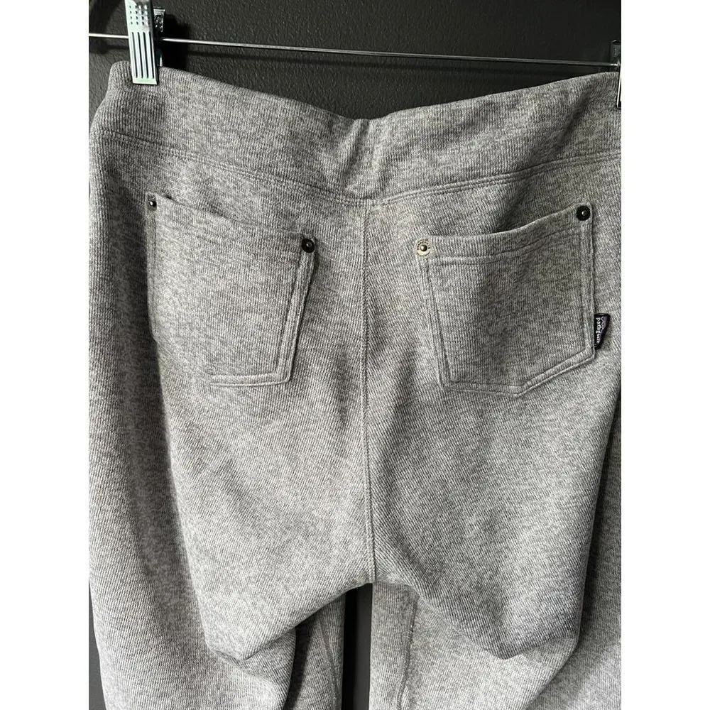 Patagonia Women's Gray Sweatpants Size Large - Image 7