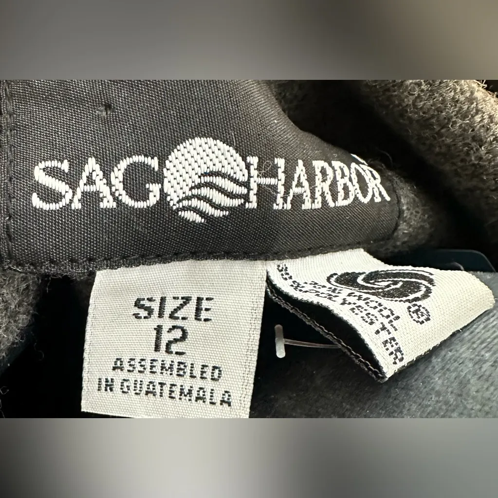 Sag Harbor sz 12 gray blazer - Image 3