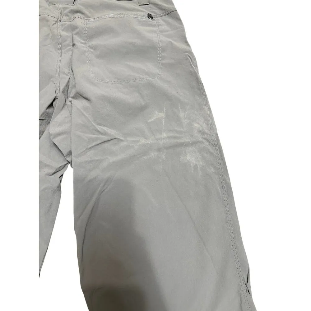 Outdoor Research Grey Ferrosi Capris SZ 8 Adventure Hiking Breathable Midrise Gray - Image 12
