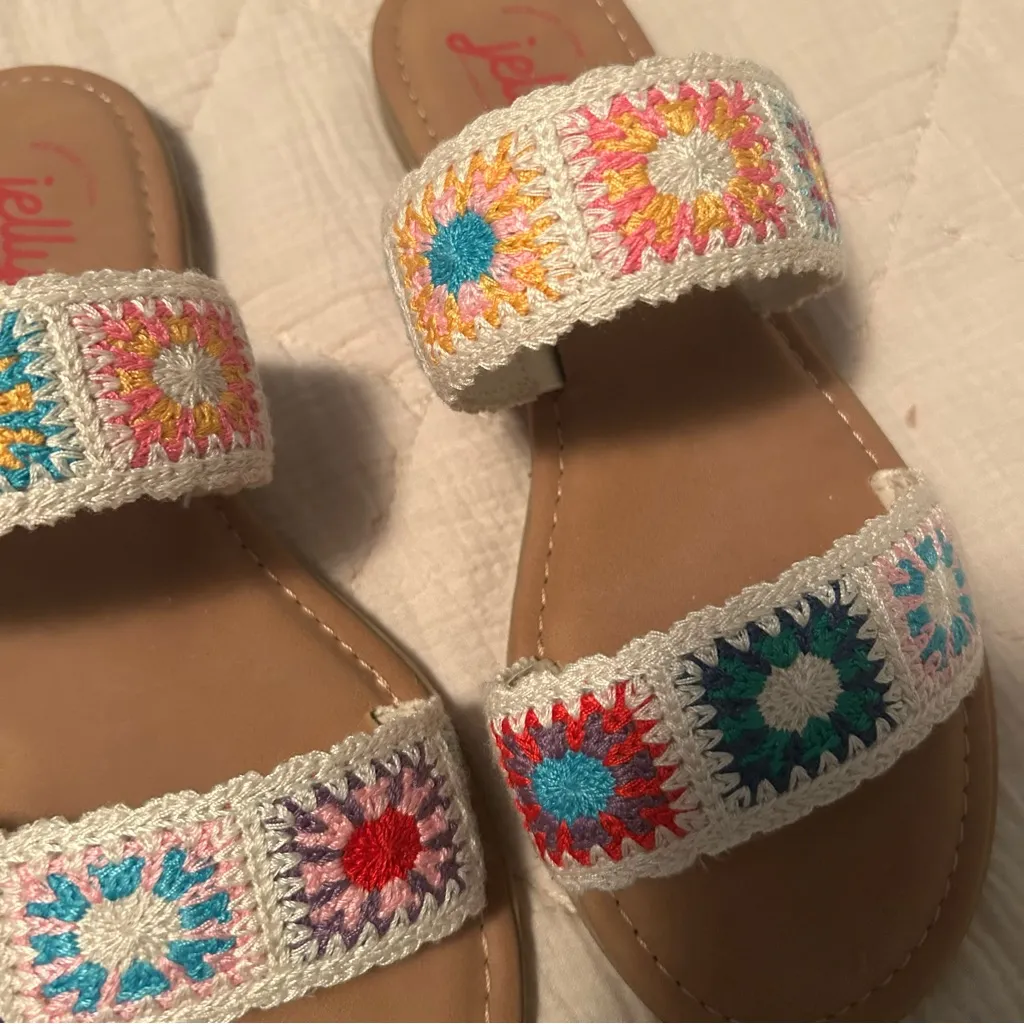 Crochet Slide Sandals - Image 6