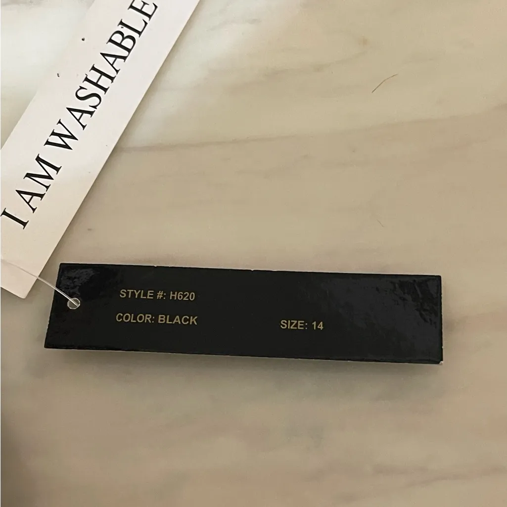 Shelby Nites Women’s Black Cocktail Sheath Dress Ruffle Hem Size 14 NWT - Image 10