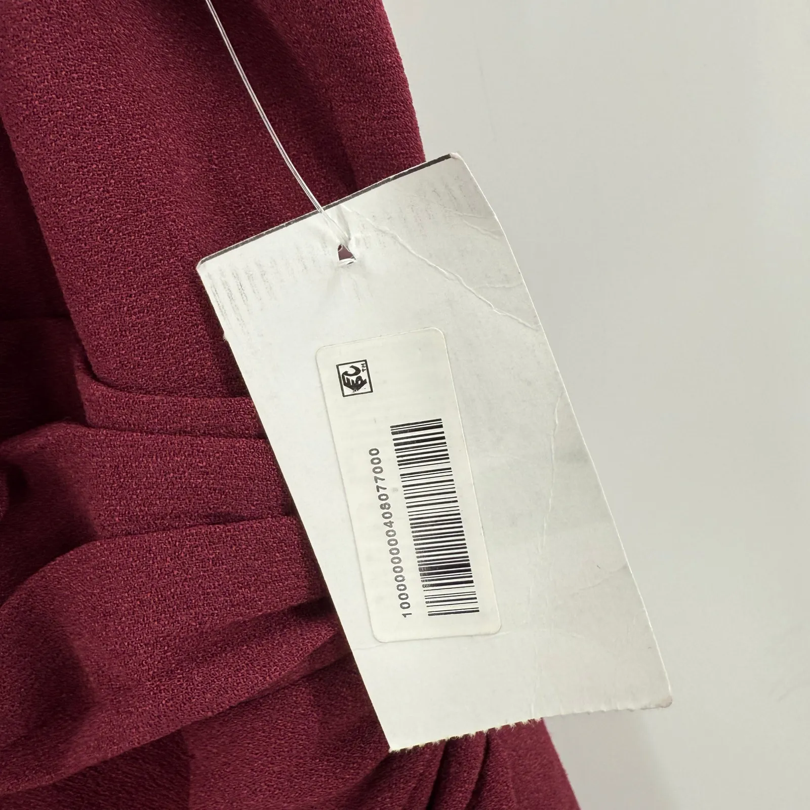 Dress the Population Jordan Dress Size Large Burgundy NWT Bridesmaid Formal Gown - Image 9