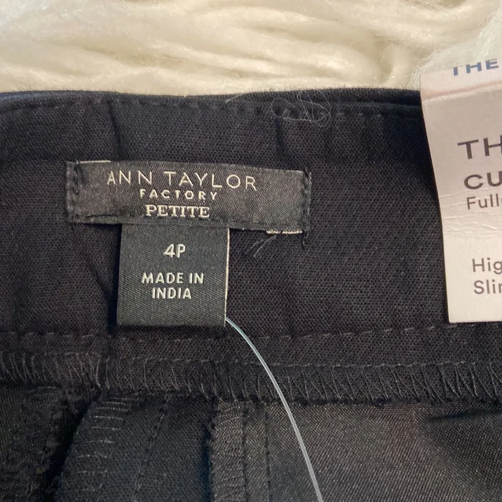Ann Taylor Petite The High Waist Ankle Curvy Fit Pants size 4P brand new with - Image 9