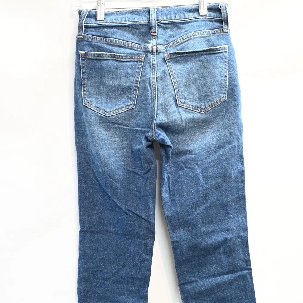 J Crew 9" Vintage Straight Jean Size 24 Mid Rise - Image 4