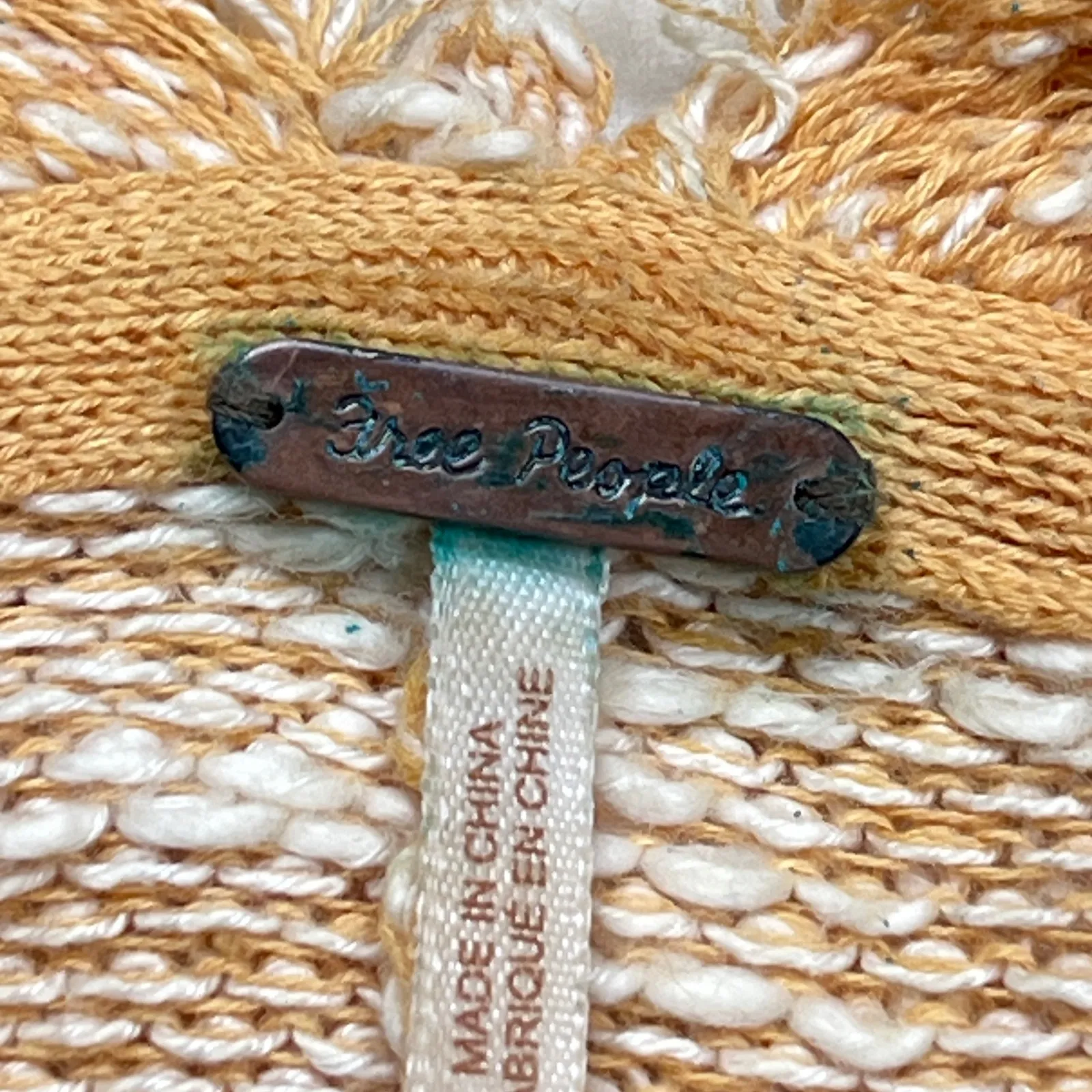 Free People Kimono XS Open Front Tassel Tie Belt Cardigan Sweater Knit - Image 11