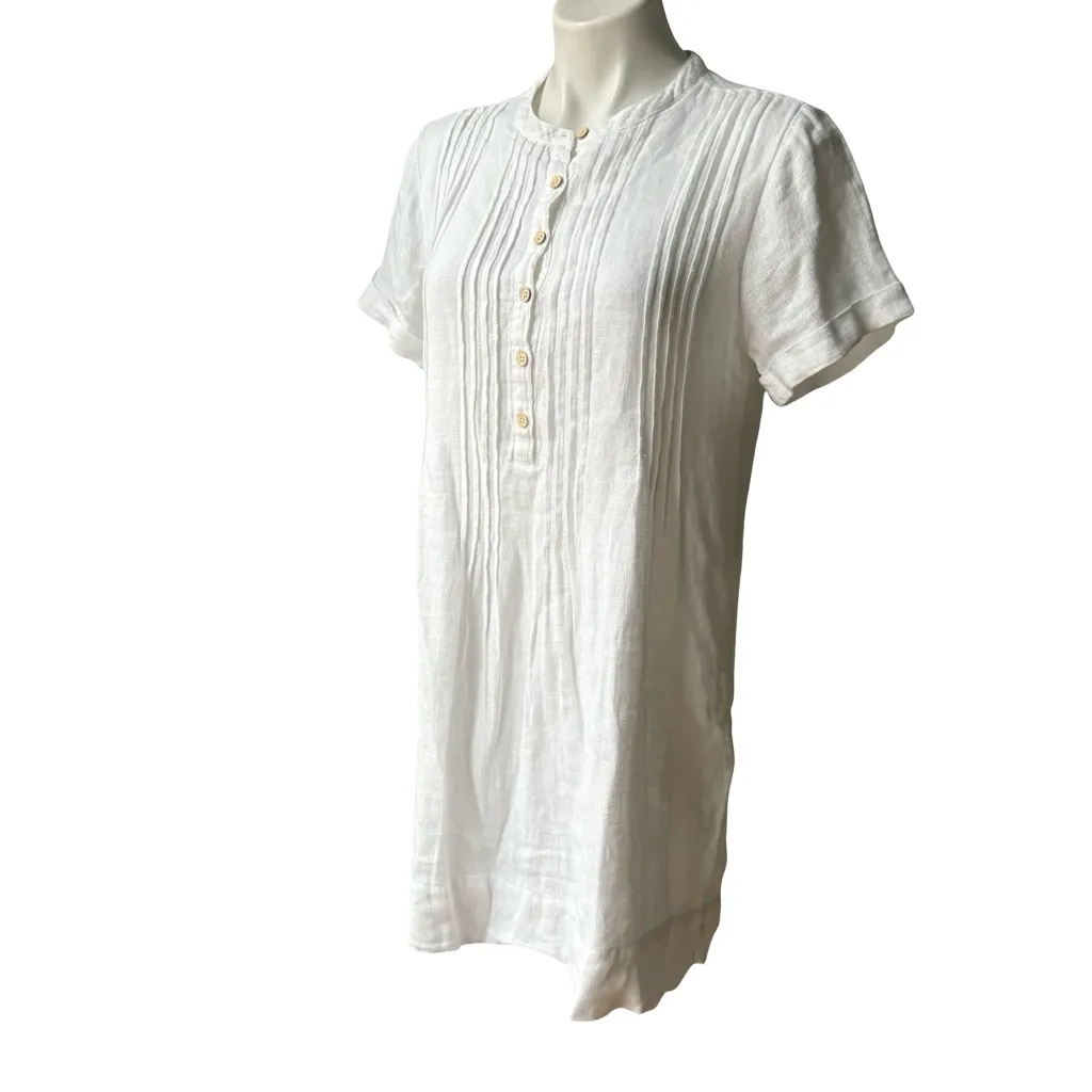 Faherty Gemina Basketweave Dress, Sz S - Image 8