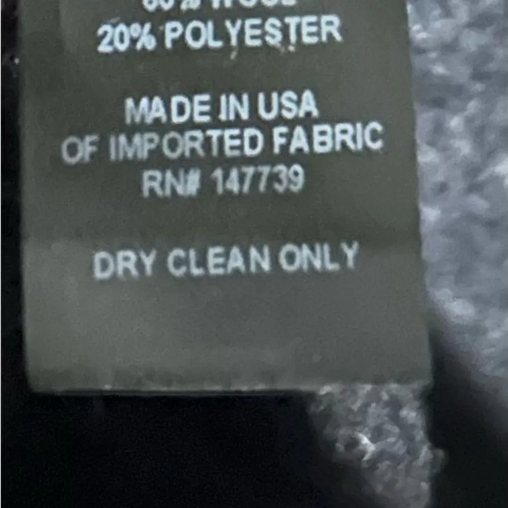 M. Martin Tan Brushed Canvas Wool Lined Trench Coat Size Medium New with Tags - Image 10