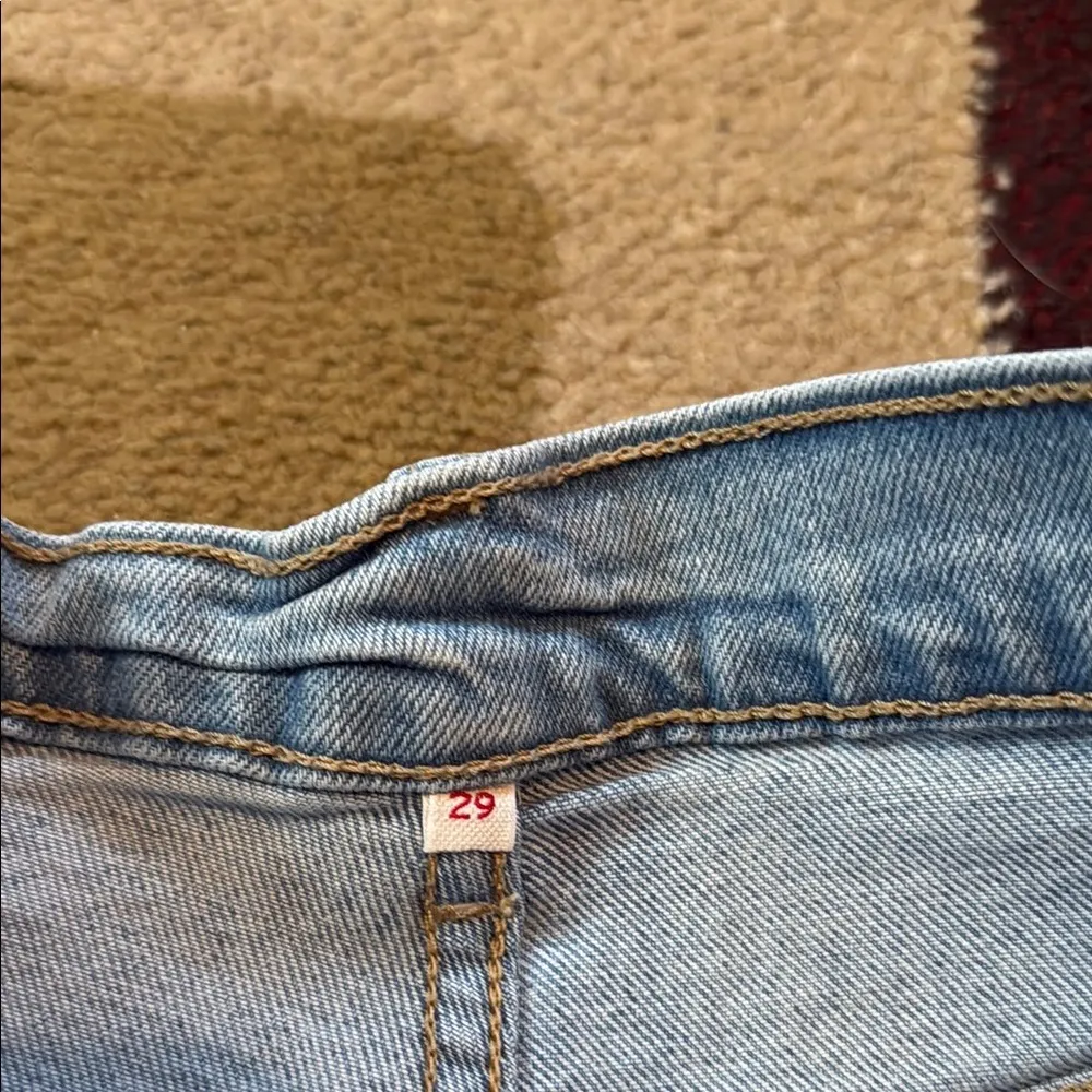 Levi's  Light Blue Women's Shorts - Image 4