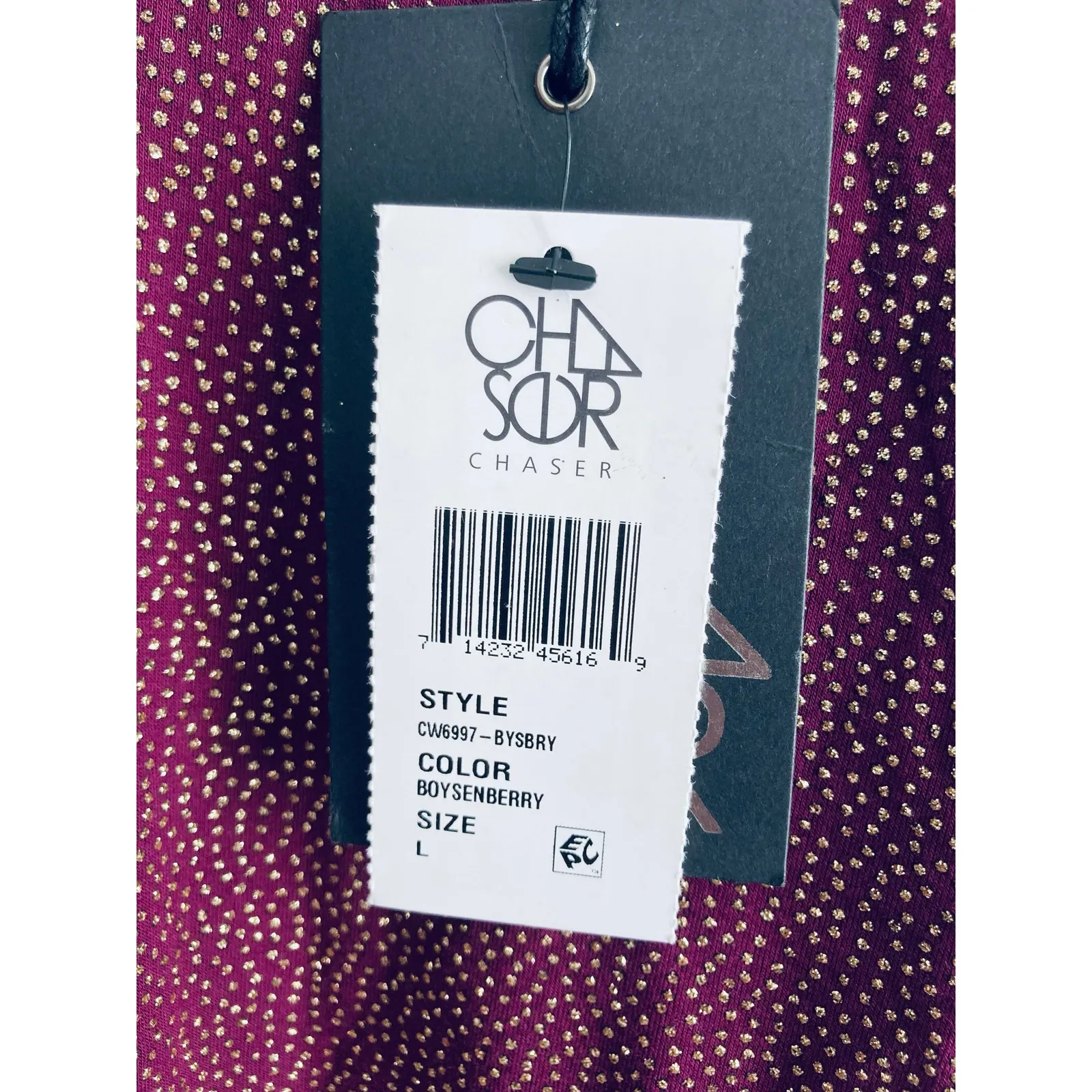 Women’s Long Sleeve Top Bell Sleeve Gold Shimmer Off Shoulder Glamour Coquette - Image 6