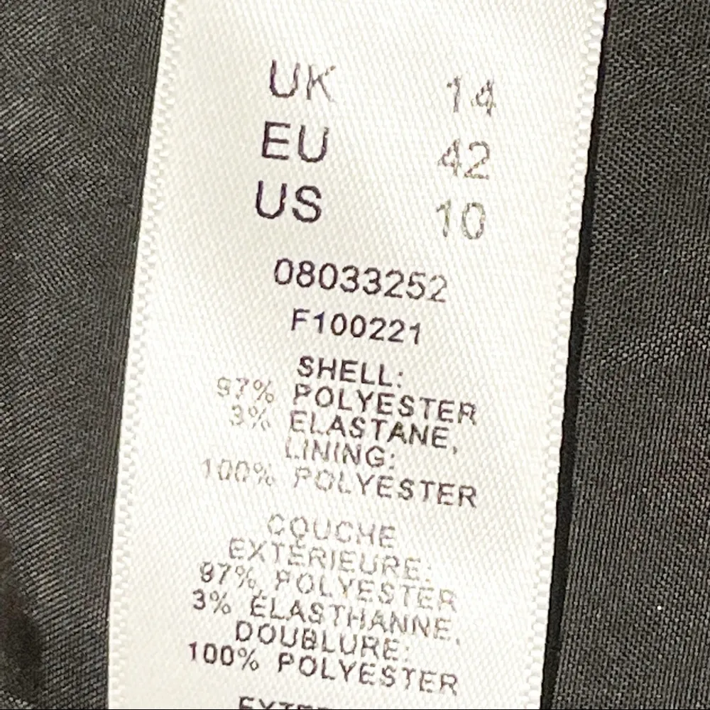 Asos Python Snake Print Size 10 Zipper Front Bomber Jacket - Image 4