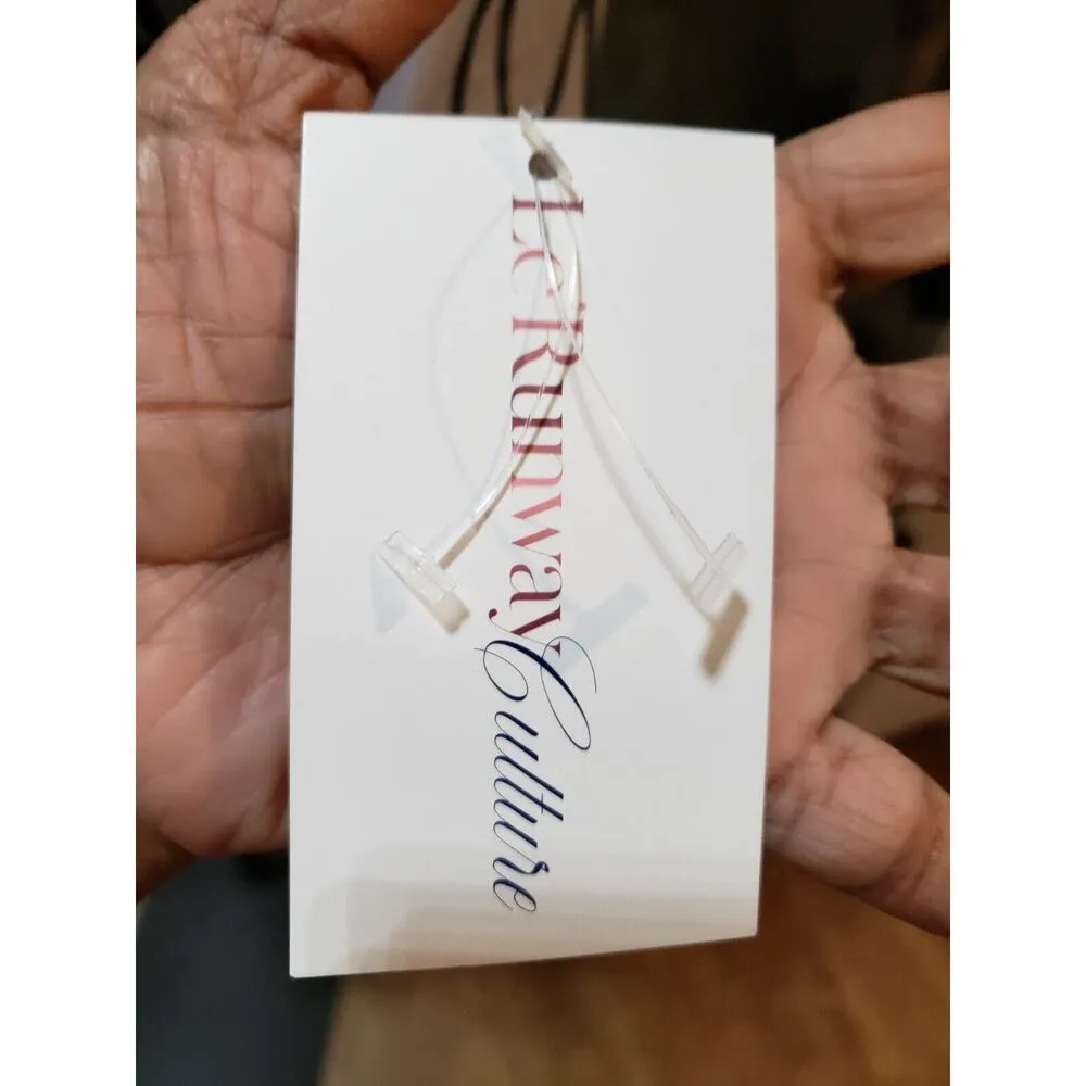 Le Runway Culture Women's White Face Print Crew Neck Long Sleeve Sheath Dress S - Image 8