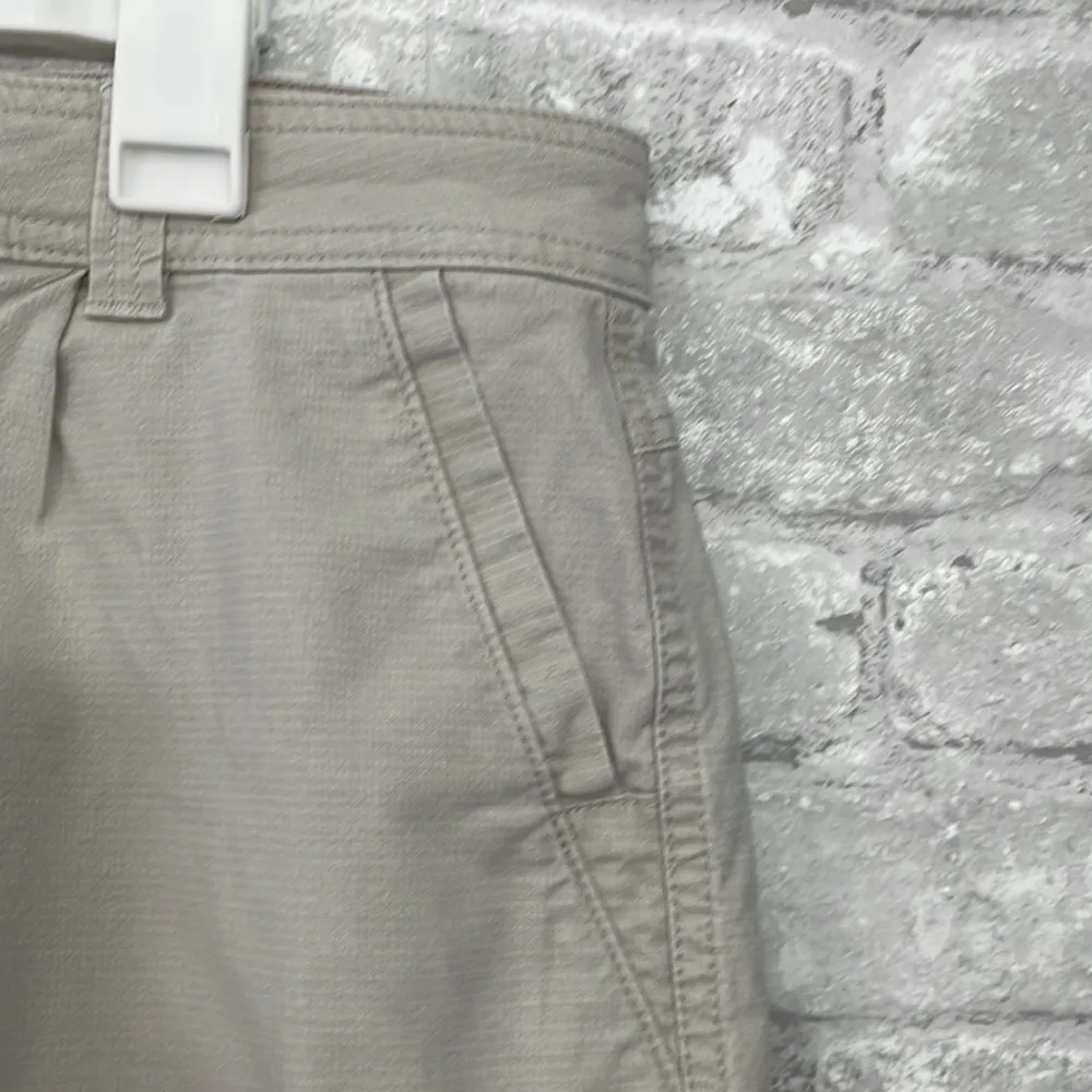 Eddie Bauer Khaki Cuffed Shorts - Image 2