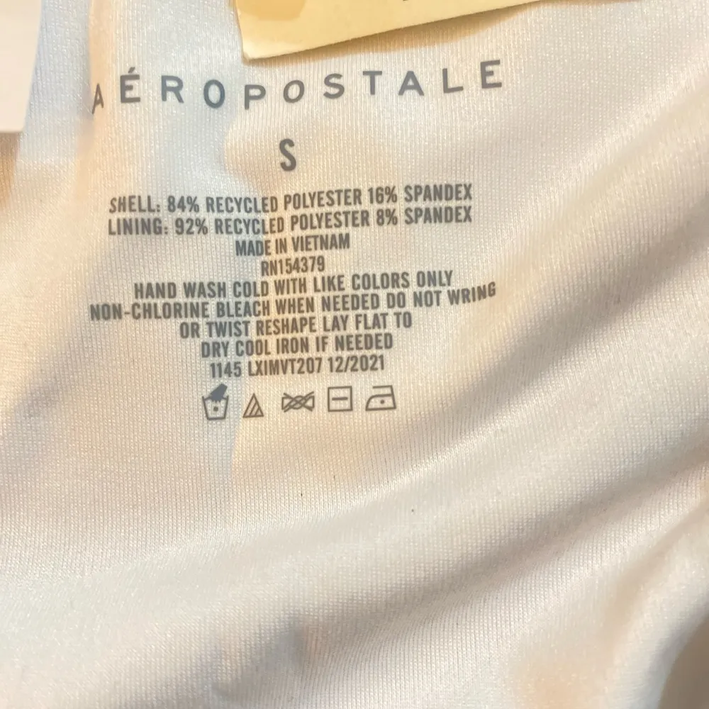 NWT AEROPOSTALE Floral Cheekiest Bikini Sz S - Image 6