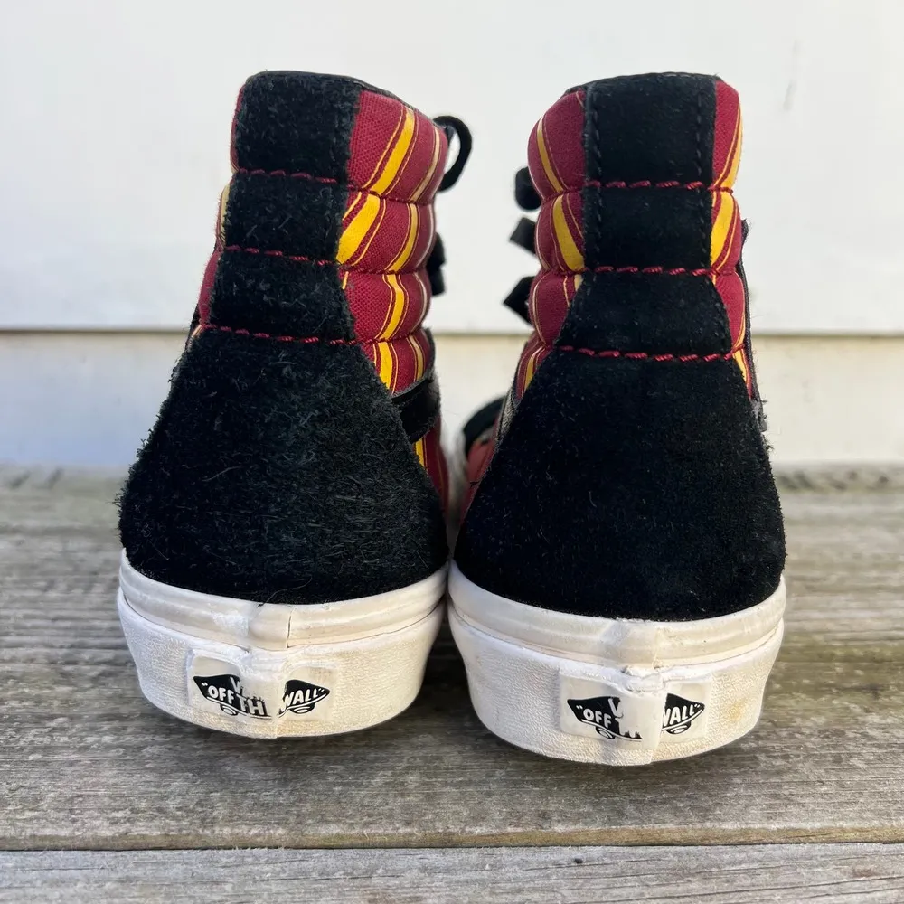Vans Harry Potter Gryffindor Sk8 Hi Top Sneakers M5.5/W7 - Image 4