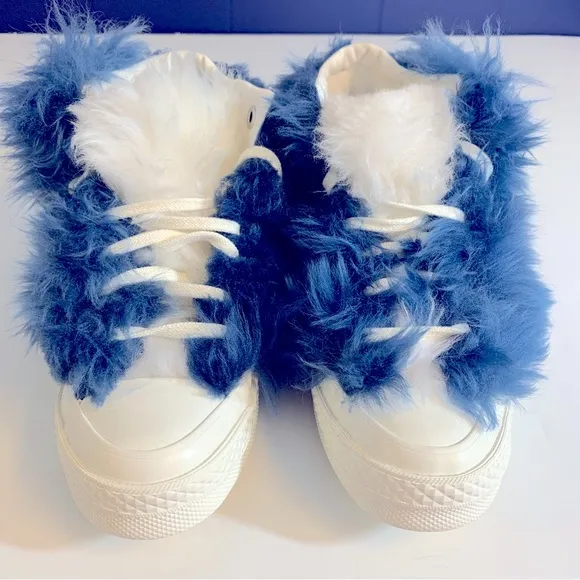 Converse x Ambush Chuck‎ 70 Fuzzy High Navy White - Image 5