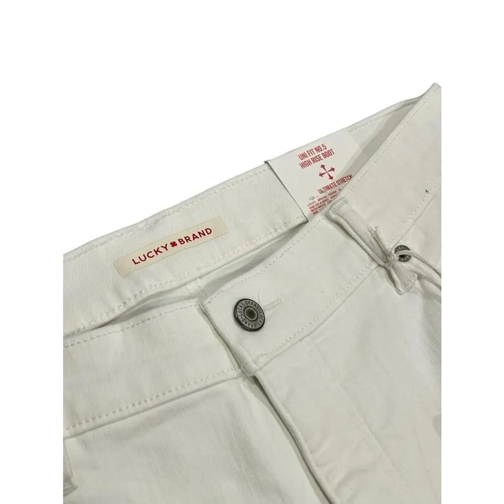 Lucky Brand Jeans Hi Rise Boot Cut Jeans Size UNI Fit Sz 5 W33-35 NWT $99 MSRP - Image 6