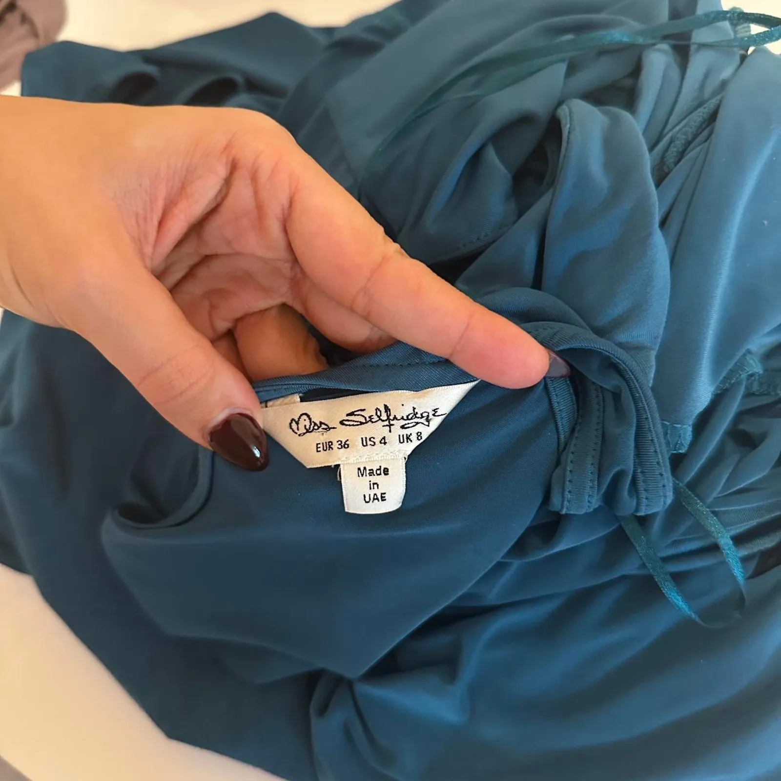 Y2k maxi dress beautiful Blue Size 4 - Image 8