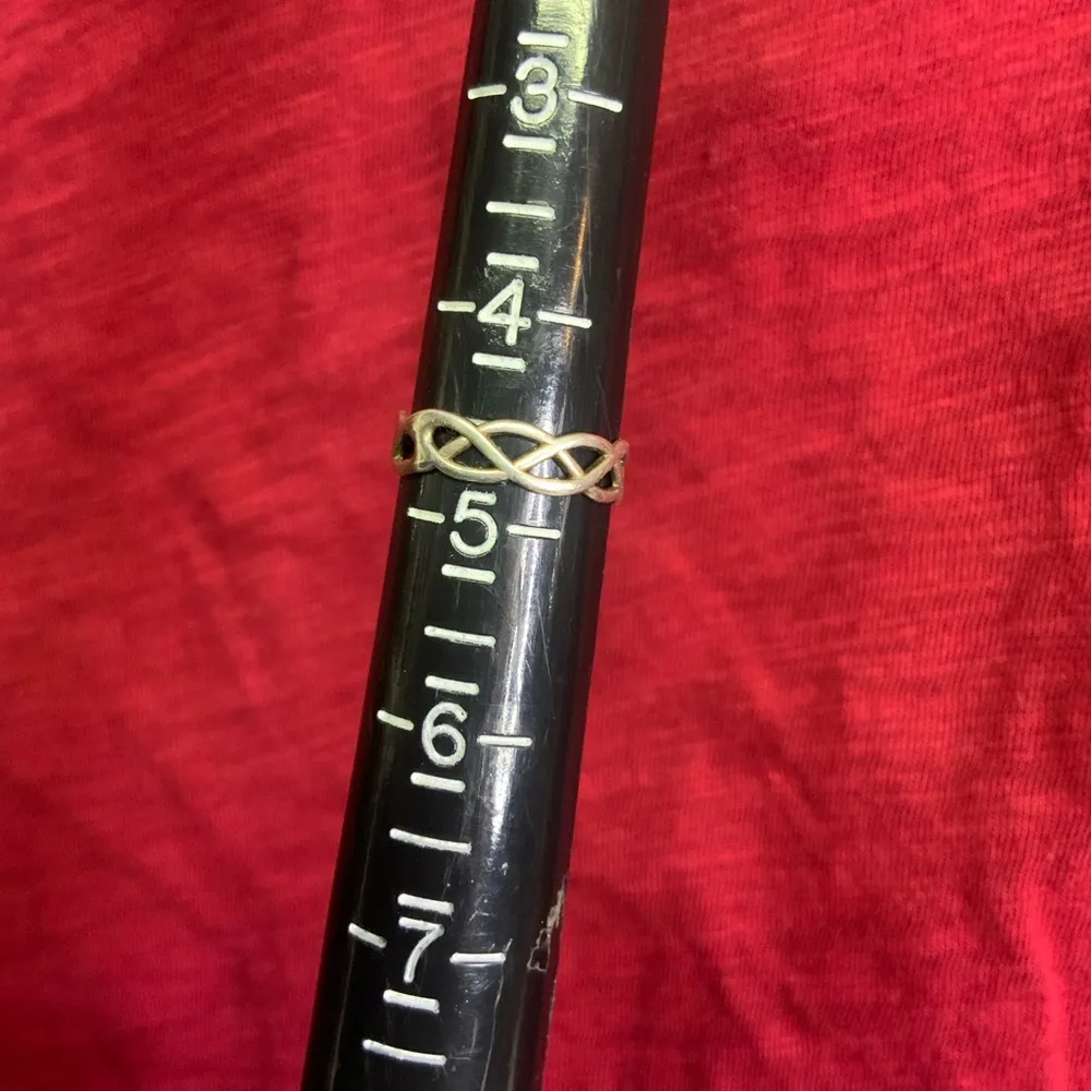 Sterling Silver 925 Geometric Ring - Image 4