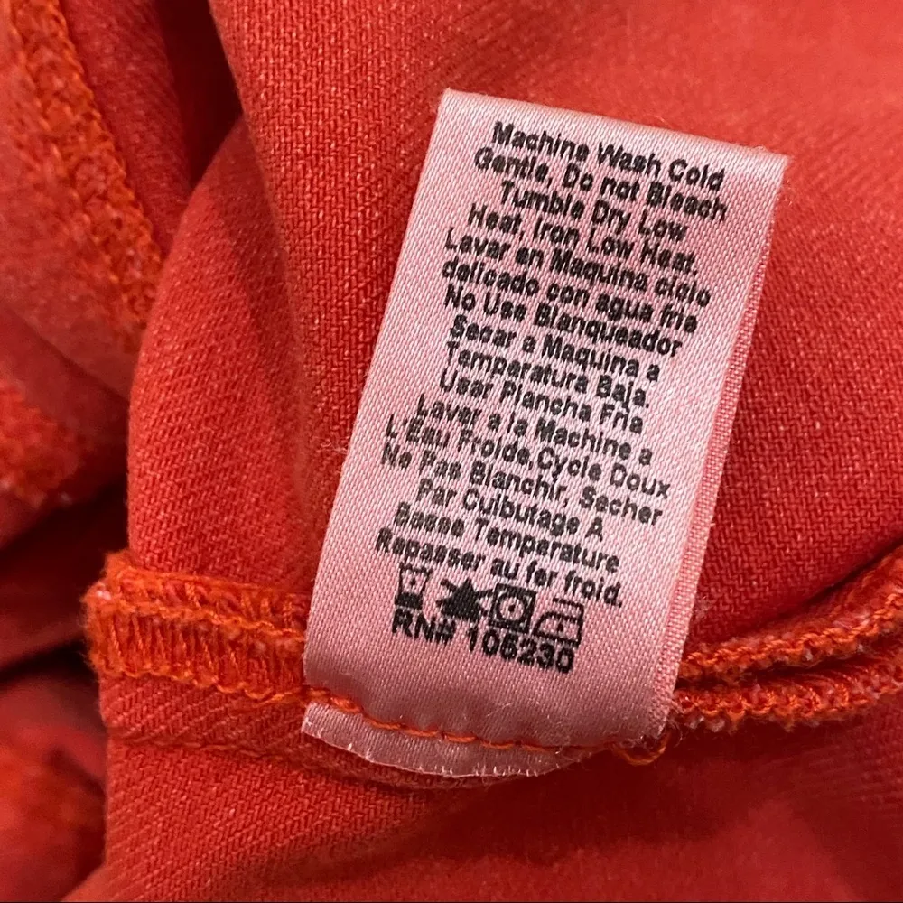 Current/Elliott Fire Red Mechanic Jacket 0 - Image 11
