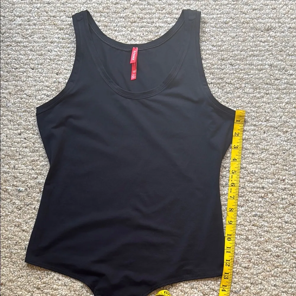 SPANX Black Tank Bodysuit Size Large - Image 10