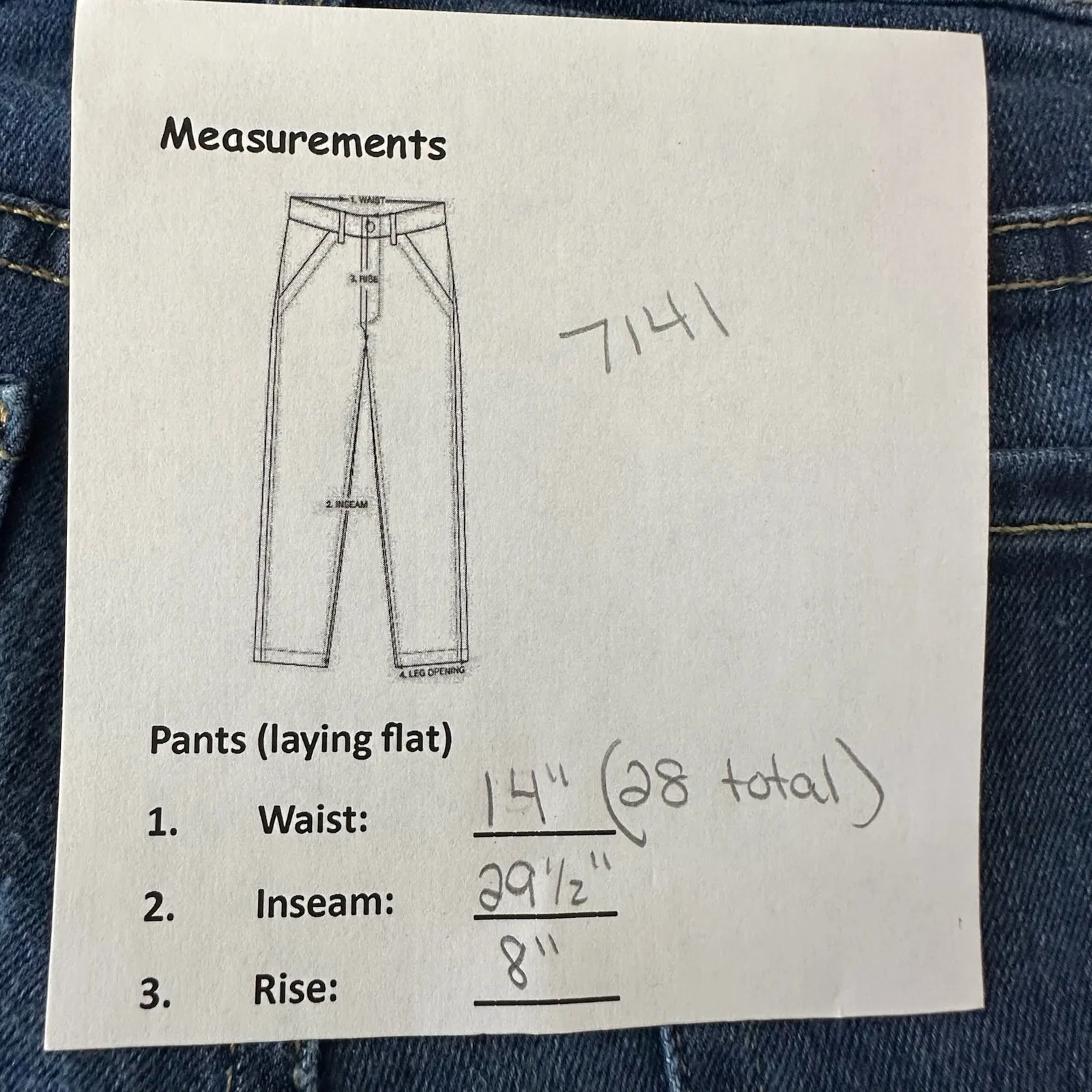 Seven For All Mankind The Skinny Jeans Dark Wash Size 28 Mid Rise Stretch Blue - Image 6