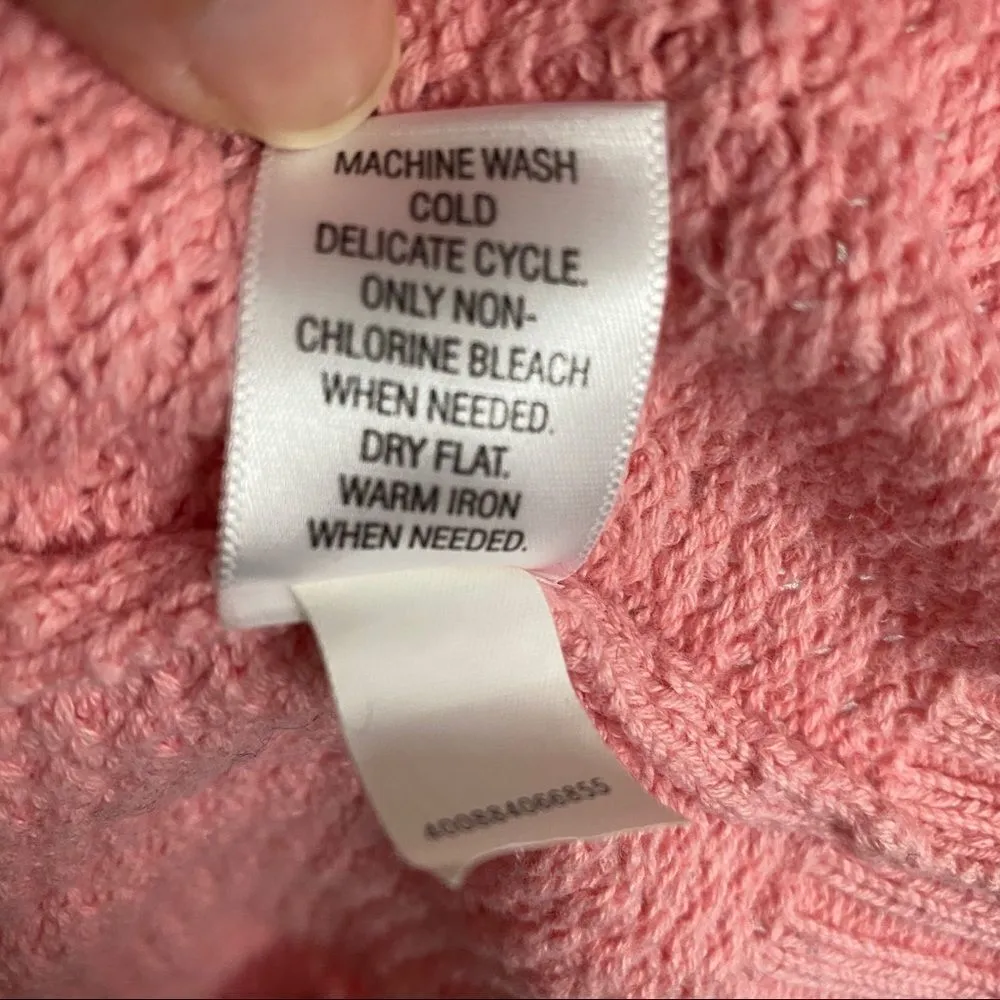 Croft & Barrows Pink zip up cardigan - Image 7